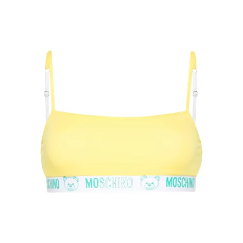 MOSCHINO Лимонно-желтые Женские Бюстгальтеры