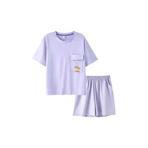 Fun Rabbit Pajama Комплект Женский Mist Фиолетовый