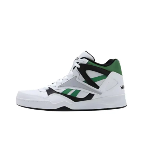 Reebok Royal BB4500 High 2 High Топ Винтажные Баскетбольные Кроссовки Унисекс Белый Зеленый