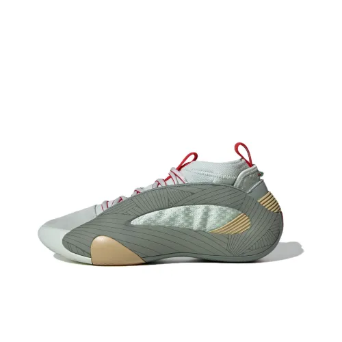 Adidas Harden Vol. 8 Баскетбольные кроссовки Low Топ Зеленый Унисекс
