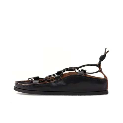 Lemaire One Ремешок Сандалии Мужские Черные