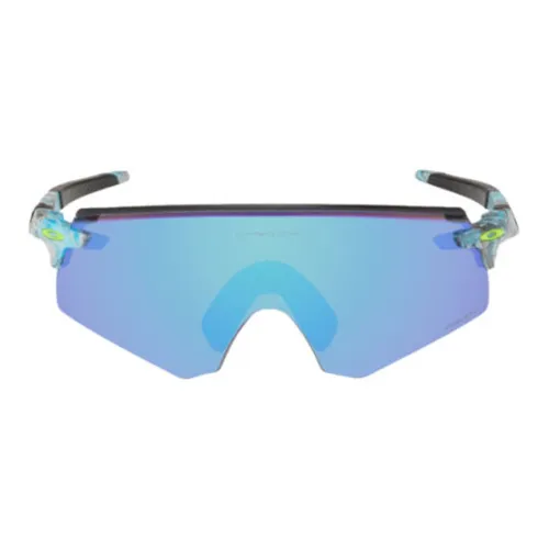 Oakley Nylon Нерегулярная форма Солнцезащитные очки Мужской Синий