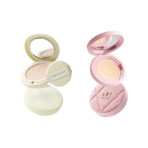 MENOW Розовый Светлый Прозрачный Воздушная Подушка Набор Солнцезащитный Пудра Длинное Сдерживающий Жир