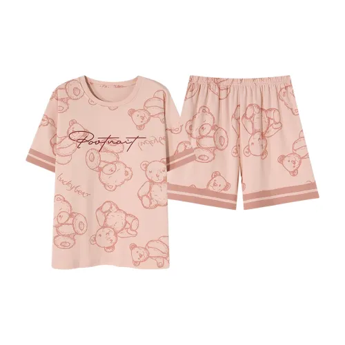 The Story Of The Flower Season Пижамный комплект Женские Лотос Цвет