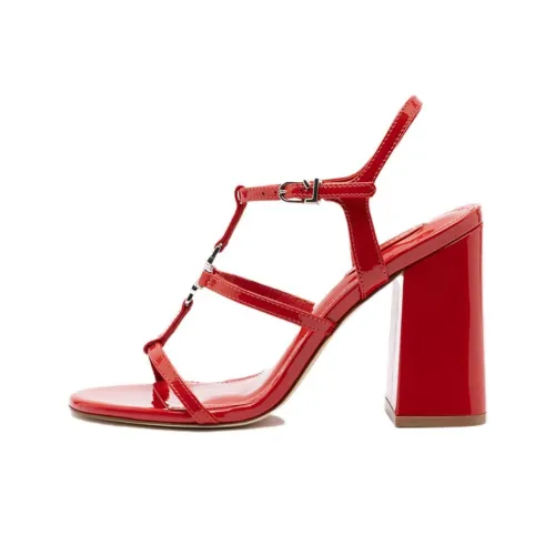 Larroude Hana One Ремешок Сандалии 9,65 см Женские Красные