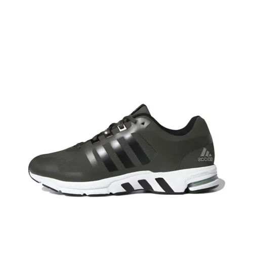 Adidas Equipment 10 Амортизация Низкий Топ Марафон Беговые кроссовки Унисекс Черный Белый