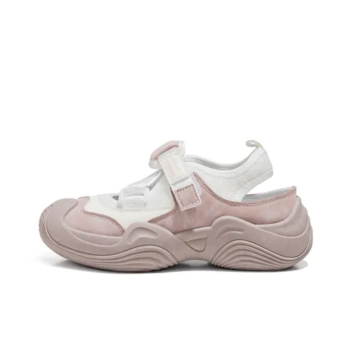 Warrior Пляжные сандалии Женские Бежево-розовый