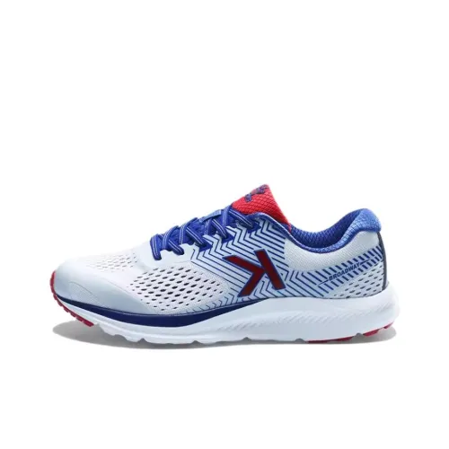 KELME Беговые кроссовки Низкий верх Белый Королевский синий Унисекс