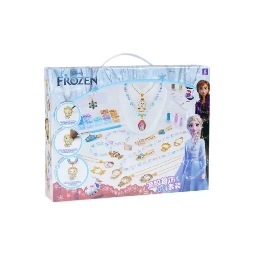 Disney Эльза Анна Олаф Лотсо Джумилия Принцесса Ручная работа Гель Drip Ювелирные украшения Подарочный набор Игрушки
