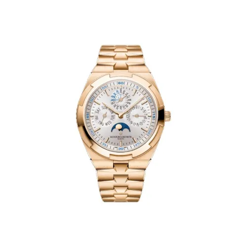 Vacheron Constantin Автоматический Механический Мужской Часы Longitudinal and Lateral Collection OVERSEAS 41,5 мм Белые