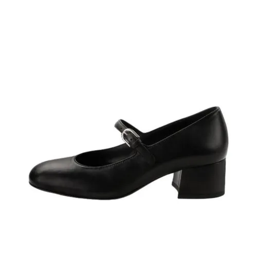 STUDIO LEE Туфли Мэри Джейн с грубым каблуком 5 см женские