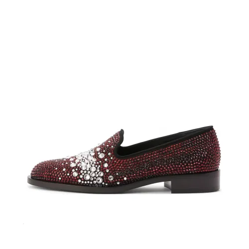 GIUSEPPE ZANOTTI Лоферы Бургундский Женские