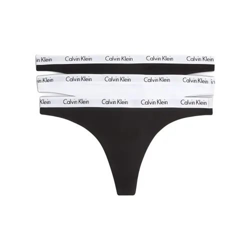 Calvin Klein Стринг 3PK Нижнее белье Европейская версия Женское 3 упаковки