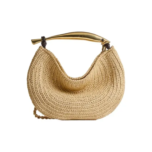 Bottega Veneta Sardine Ткань Сумка через плечо Сумка Маленькая Женская Естественный Шоколадно-коричневый