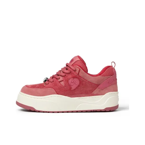 M26D Низкий Топ Скейтборд Кроссовки Унисекс Красный