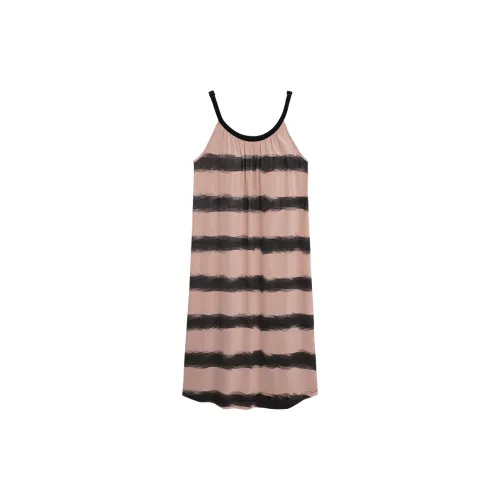 Sha Qian Ночная сорочка Лето Женская Камео Коричневая