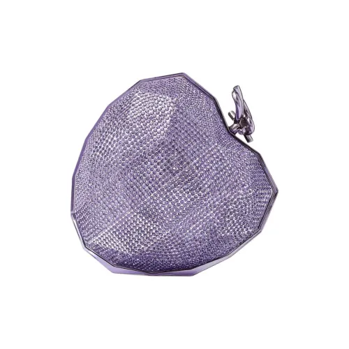 Jimmy Choo Прозрачный Синтетическая смола Клатч Женские Танзанит Синий