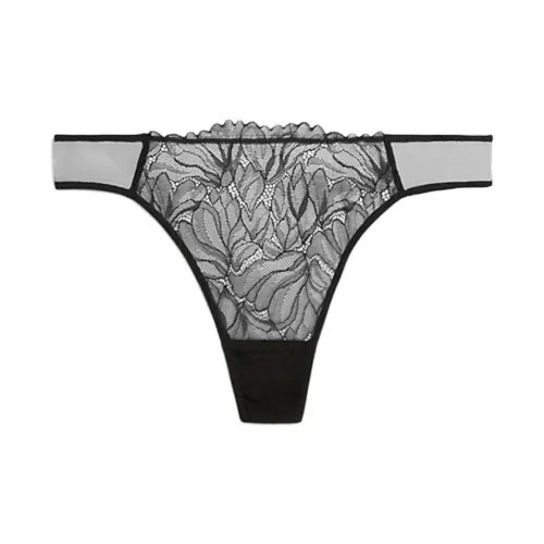 CK Calvin Klein Стринг Трусы Женские Европейская версия 1 упаковка черный