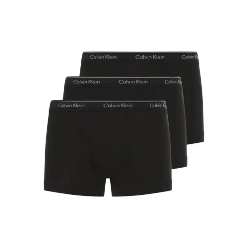 CK Calvin Klein Основная часть 3ПК Трусы Европейская версия Мужской 3 упаковки Черный