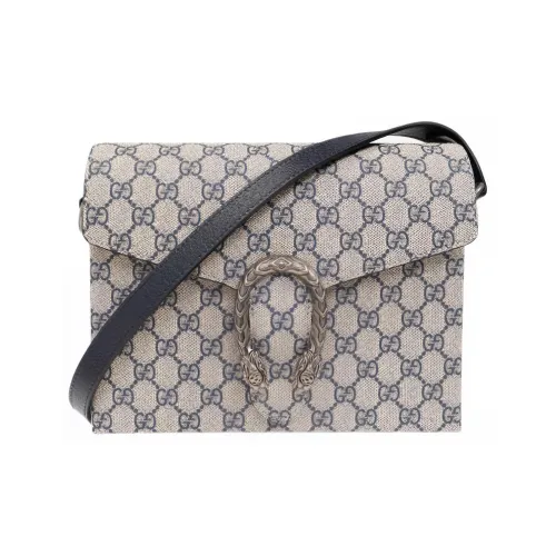 GUCCI Dionysus Холст Сумка через плечо Мужская Серый