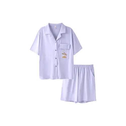 Fun Rabbit Pajama Комплект Женский Mist Фиолетовый