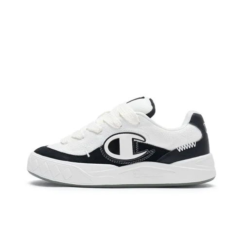 Champion Campus Скейтборд Кроссовки Низкие Черные Белые Унисекс