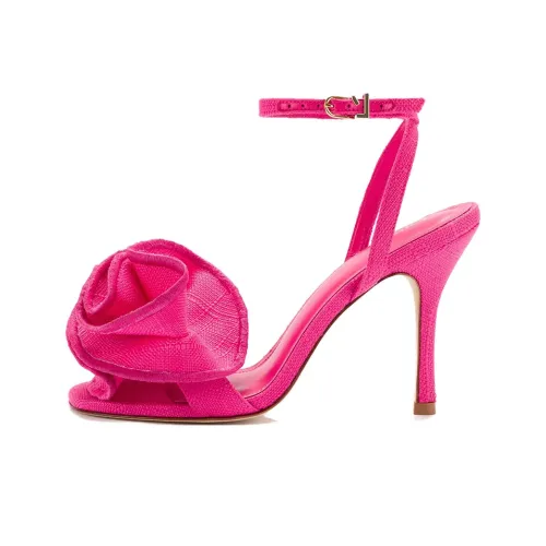 Larroude Penelope One Ремень Сандалии 9,5 см Женские Розовые