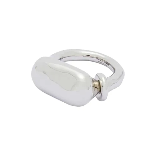 JIL SANDER Латунь Кольца Мужские Серебряные