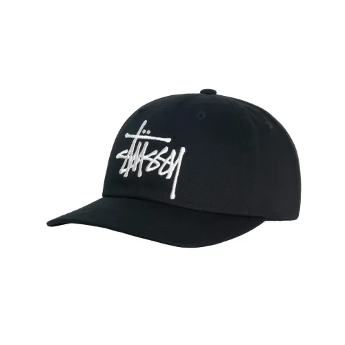Stussy Хлопок Кепки Унисекс Черный