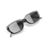 Прозрачно-серая оправа с черно-серыми линзами MK601YJ-002