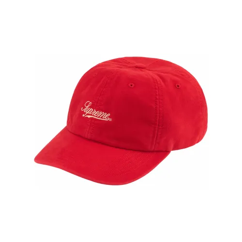 Supreme 100% хлопок Кепки Унисекс Красный