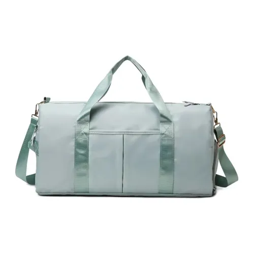 MARKANGARO Оксфорд Спортивный Сумка Большая Женская Мятно-зеленый Сумеречный Серый Небесно-синий Обсидианово-черный Зеленый Розовый Экрю