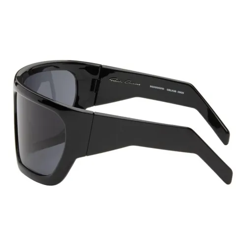 RICK OWENS совместный бренд RO Нейлон Квадратные Солнцезащитные очки Женские Черные