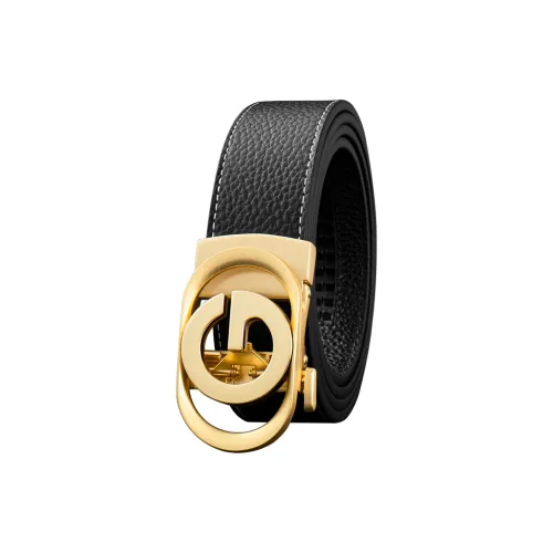 LUCKY LION Luxe Автоматическая застежка натуральная кожа бизнес-брюки ремень натуральная кожа коровья кожа ремни мужской ширина 3,5 см