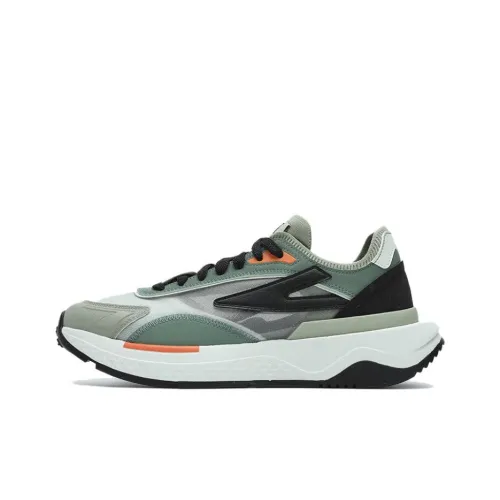 FILA PIONIERE Толстая подошва Низкий топ Зеленый Мужской