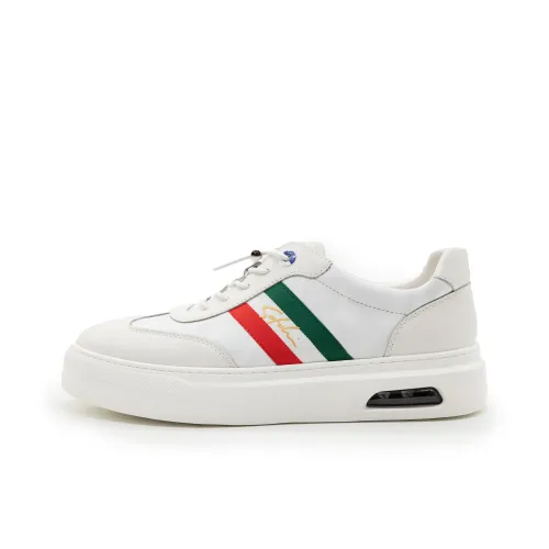 Satchi Мужские повседневные туфли Low Top Белые Мужские