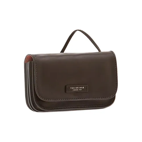 THE BRIDGE Сумка через плечо из коровьей кожи маленькая женская черная