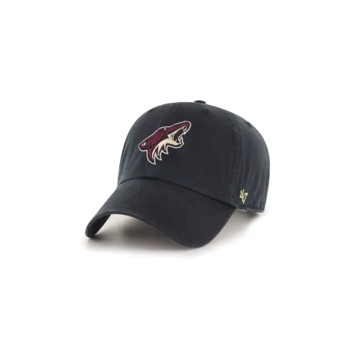 '47 Выстиранный хлопок Твил Ткань кепки унисекс черный