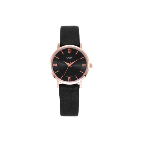 GEDI Кварцевый механизм Женские часы Белый циферблат