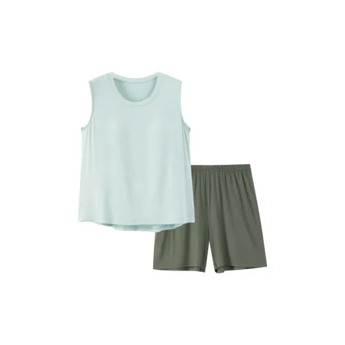 The Story Of The Flower Season Пижамный комплект женский бирюзовый