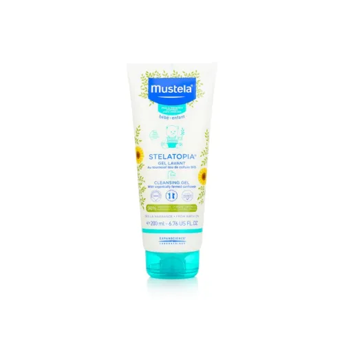 MUSTELA Успокаивающий и противоаллергенный гель для очищения успокаивающий 200 мл