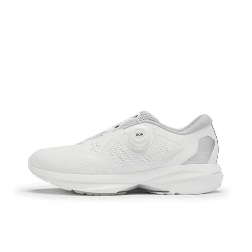 DESCENTE DFLUID Низкий Топ DFLUID Dynamic Амортизирующие Беговые Кроссовки Женские Белые