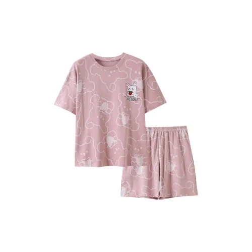 The Story Of The Flower Season Пижамный комплект женский светло-фиолетовый