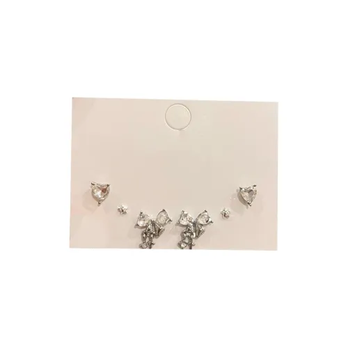 JOLLY SEASONS Серьги-кольца из сплава с заклепками женские