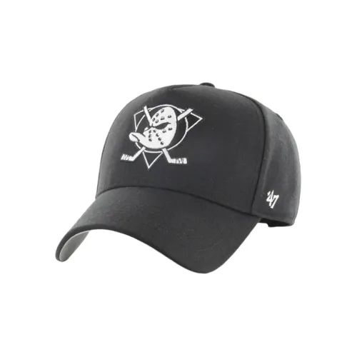 Кепки '47 Смешанная Шерсть Унисекс Черные