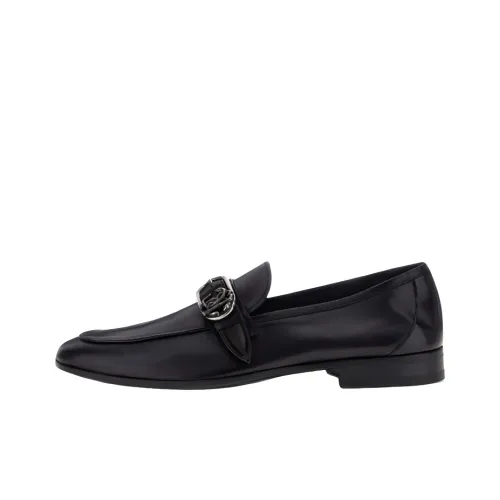 Roberto Cavalli Monogram RC Loafers Мужской Черный