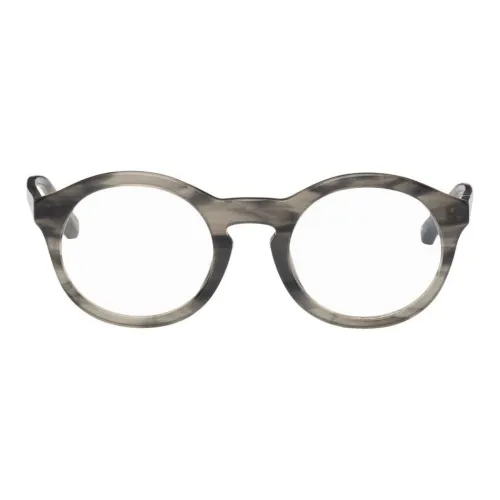 DRIES VAN NOTEN Ацетат Круглые Оправы для очков Мужские Черепаховый