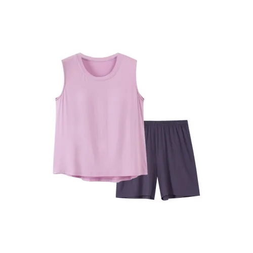 The Story Of The Flower Season Пижамный комплект Женские Фиолетовые