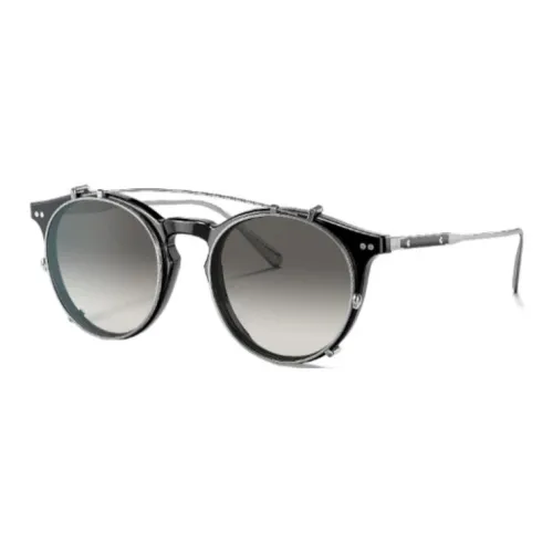 Oliver Peoples Aviator Солнцезащитные очки Мужские Черные