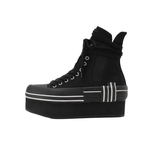 Yohji Yamamoto High Top Canvas Shoes Women's